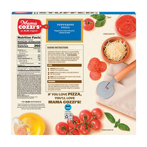 Mama Cozzi's Pizza Kitchen Cheese Stuffed Pepperoni Crust Pizza